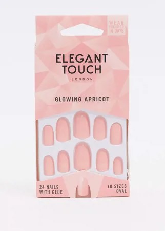 Накладные ногти Elegant Touch - Glowing Apricot-Розовый
