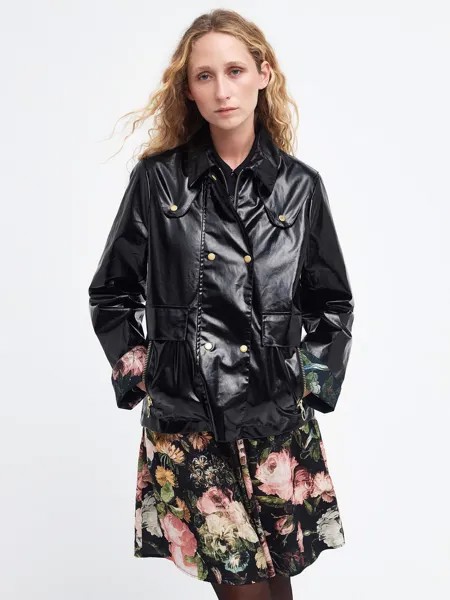 Повседневная куртка Casterton из коллаборации с House of Hackney Barbour, черный/полночь
