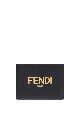 Fendi бумажник с тисненым логотипом