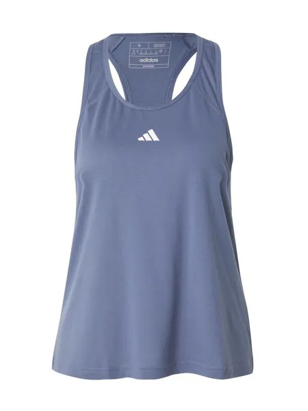 Спортивный топ Adidas TRAIN ESSENTIALS, сапфировый
