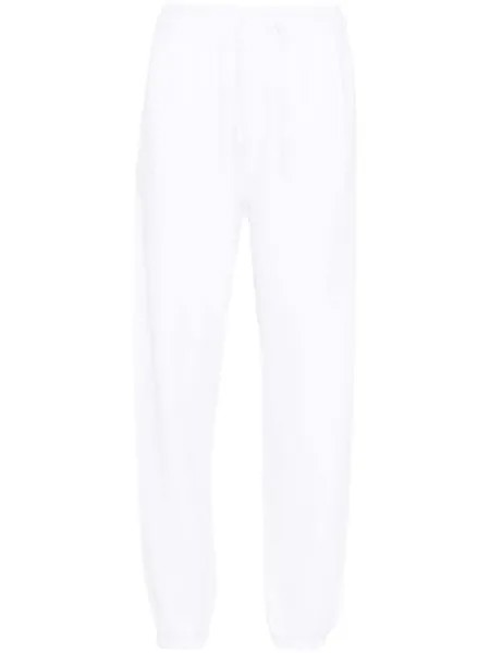 Polo Ralph Lauren спортивные штаны с вышивкой Polo Pony, белый