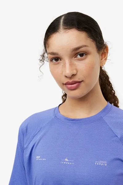 Спортивная футболка от drymove H&M, синий