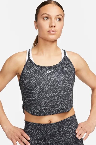 Укороченная майка DriFit One Nike, серый