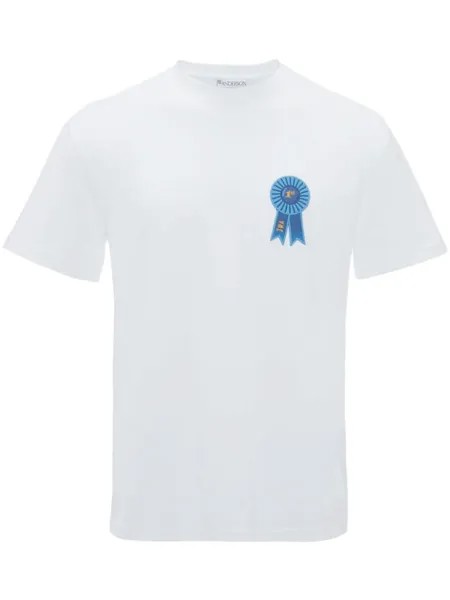 JW Anderson футболка Rosette, белый