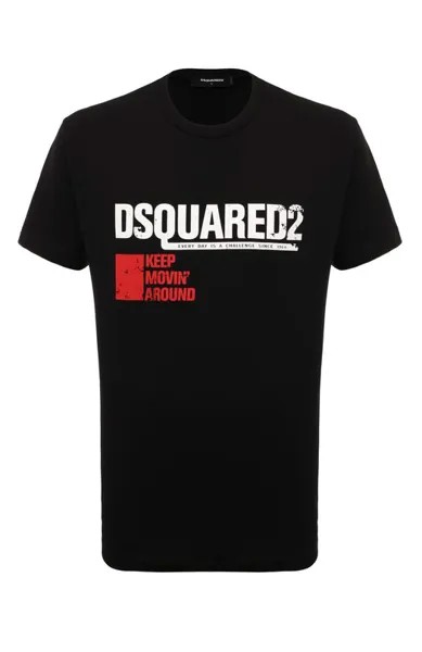 Хлопковая футболка Dsquared2