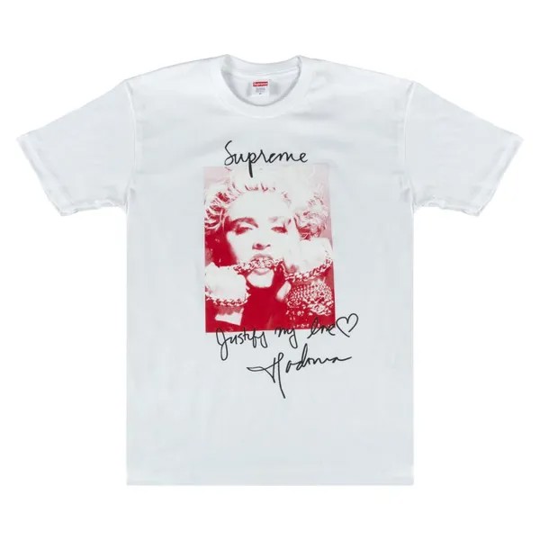 Футболка Supreme Madonna T-Shirt 'White', белый