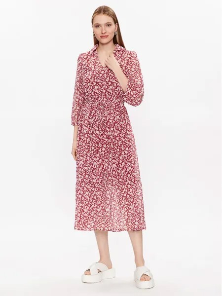 Платье-рубашка стандартного кроя Moss Copenhagen, розовый