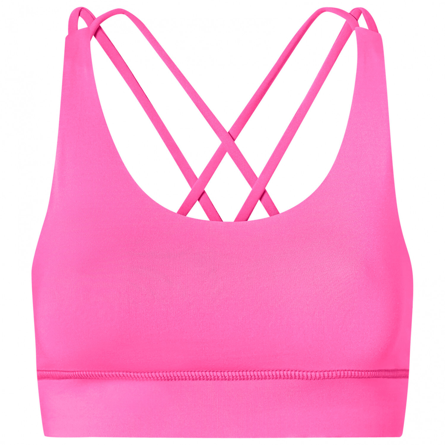Спортивный бюстгальтер Hey Honey Criss-Cross Bra, цвет Neon Pink