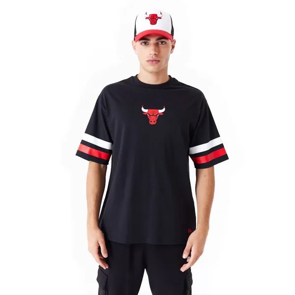 Футболка New Era NBA Arch Grphc BP Chicago Bulls T-shirt, черный