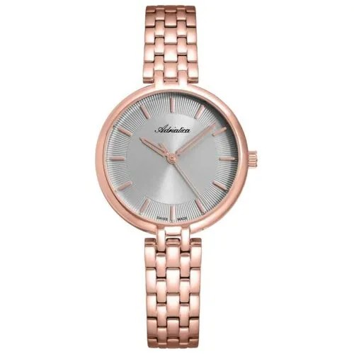 Наручные часы Adriatica Essence Наручные часы Adriatica A3763.9117Q, золотой, серый