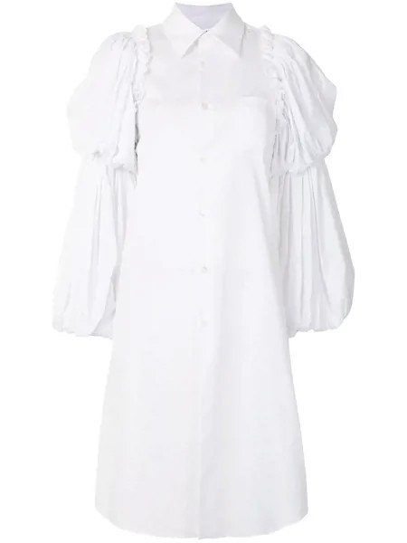 Comme Des Garçons рубашка оверсайз с длинными рукавами