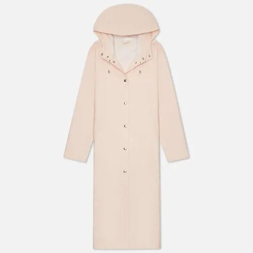 Плащ Stutterheim, демисезонный, водонепроницаемый, герметичные швы, размер S, розовый