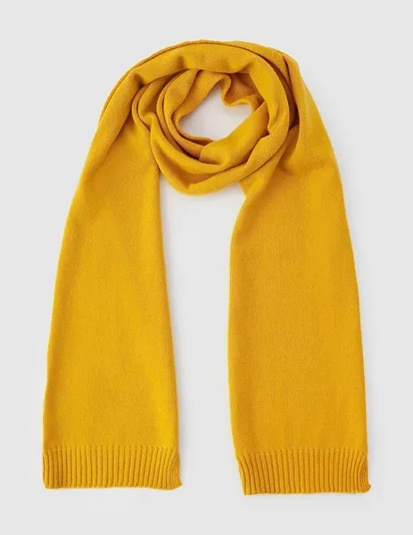 Шарф мужской United Colors of Benetton 21A_1235U0099_846 желтый, one size