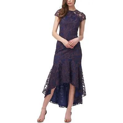 JS Collections Женское фиолетовое вечернее платье с вышивкой 16 BHFO 6112