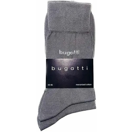 Носки Bugatti, размер 43-46, серый..