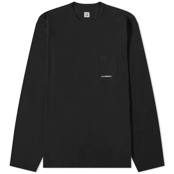 Футболка C.P. Company Long Sleeve Pocket Logo Tee