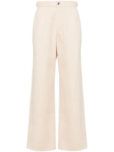 Jacquemus прямые брюки Le Pantalon Jean, нейтральный цвет