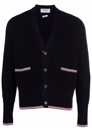 Thom Browne кардиган с полосками RWB