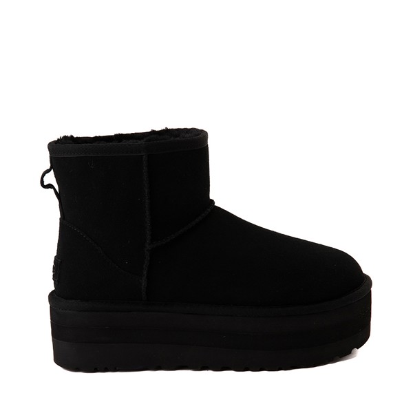 Женские ботинки UGG Classic на мини-платформе, черный