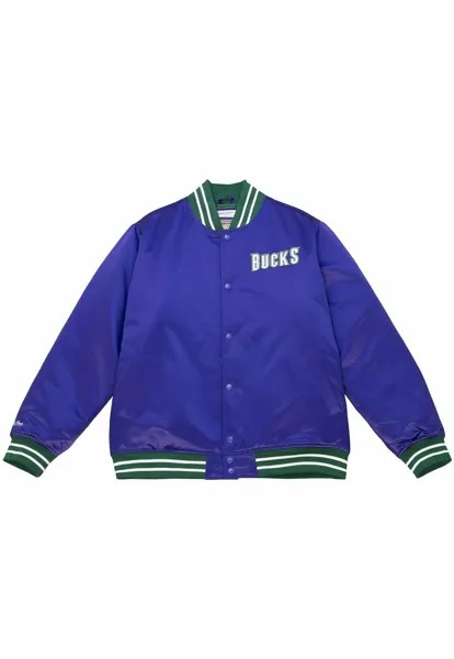 Куртка-бомбер Mitchell & Ness, фиолетовый