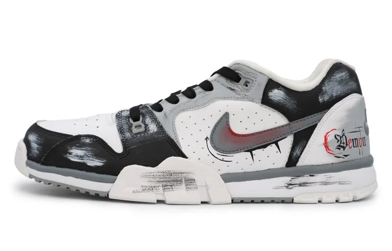 Кроссовки Nike Air Cross Trainer Training Shoes Men Low-top White/black, черный/белый