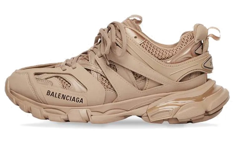 Balenciaga Track Daddy Туфли Кремового цвета