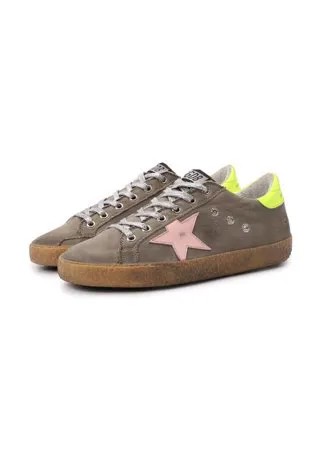 Текстильные кеды Superstar Golden Goose Deluxe Brand