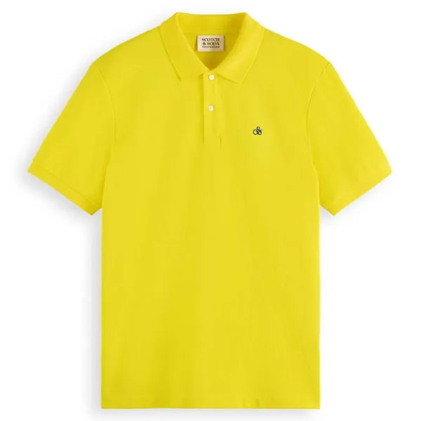 Поло Scotch & Soda 175664, желтый