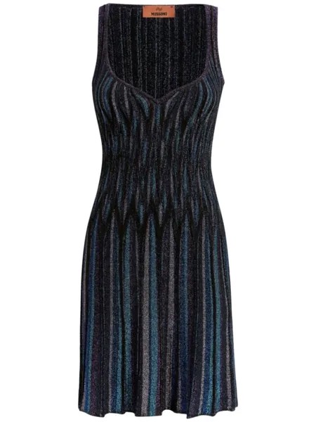 Missoni платье мини Diamond, черный