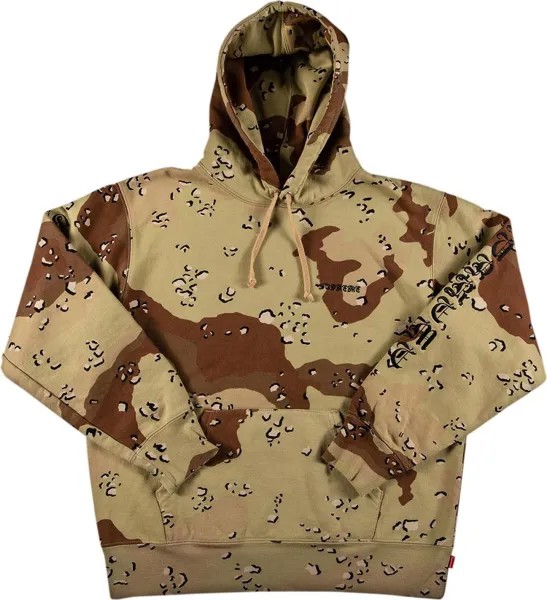 Толстовка Supreme Peace Hooded Sweatshirt 'Chocolate Chip Camo', коричневый