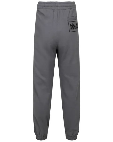 McQ by Alexander McQueen Маленькие спортивные штаны с металлическим логотипом, серый