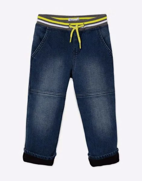 Утеплённые джинсы Straight для мальчика  Gloria Jeans Gloria Jeans