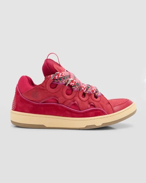 Мужские массивные низкие кеды Curb Lanvin, цвет Watermelon