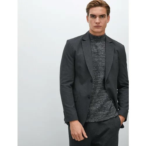 Пиджак KOTON, размер 52, серый