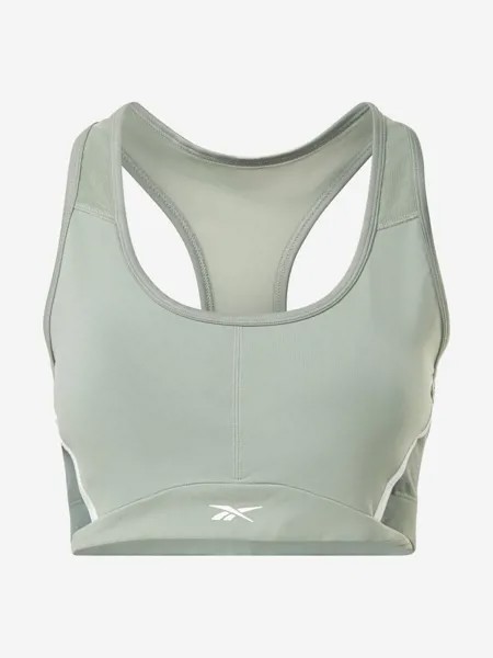 Спортивный топ бра Reebok Lux Racer Bra, Зеленый