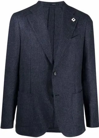 Lardini однобортный пиджак с заостренными лацканами
