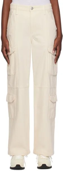 Кремового цвета Cailyn Джинсовые брюки карго Rag & Bone