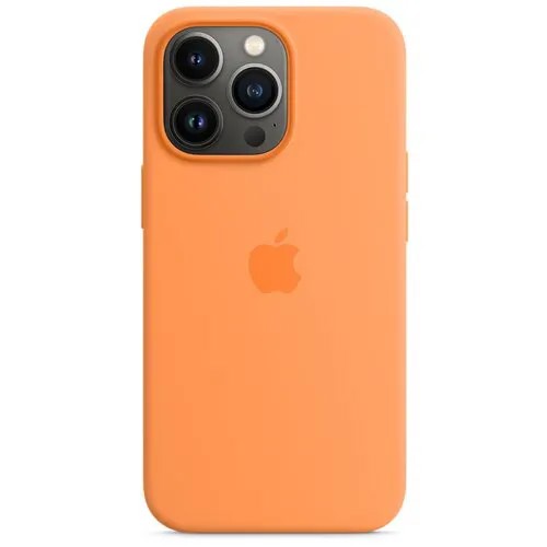 Силиконовый чехол APPLE MagSafe для iPhone 13 Pro Max, цвет «весенняя мимоза»