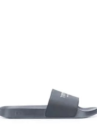Tommy Hilfiger шлепанцы с тисненым логотипом