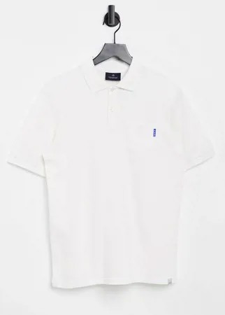 Окрашенная футболка-поло Scotch & Soda-Белый