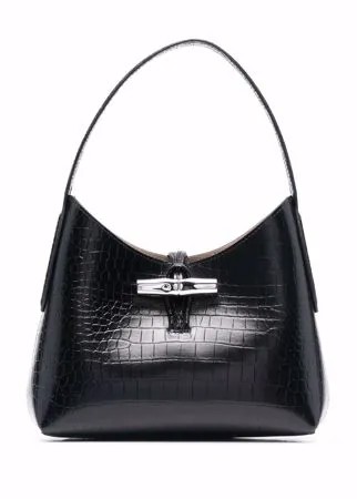 Longchamp сумка на плечо Roseau с тиснением под крокодила