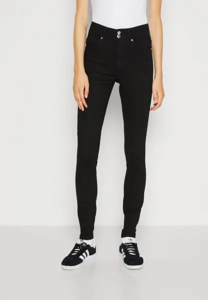 Джинсы Skinny Fit Vmsophia Button Vero Moda, цвет black denim