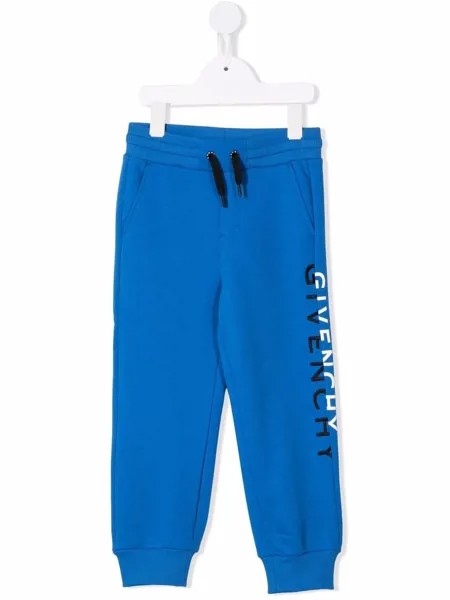 Givenchy Kids спортивные брюки с логотипом