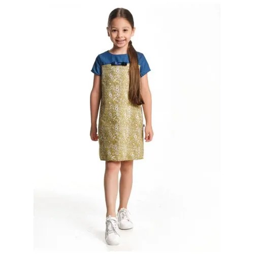 Платье Mini Maxi, модель 2780, цвет хаки, размер 110