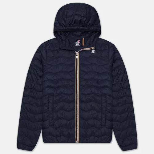 Куртка K-WAY jack eco warm демисезонная, подкладка, размер xxl, синий