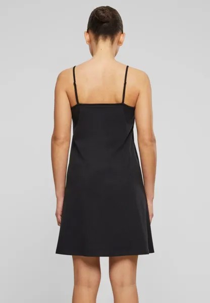 Платье из джерси Stretch Hanger Urban Classics, черное