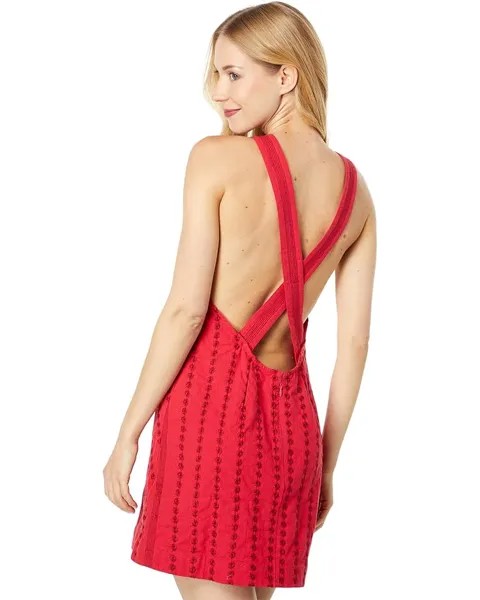 Платье Free People Juni Mini Dress, цвет Strawberry Spritz