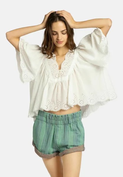 Блуза COSTA EYELET Free People, белый