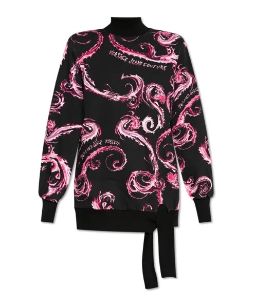 Платье с узором Versace Jeans Couture, мультиколор