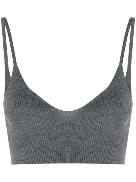 Cashmere In Love укороченный топ в рубчик